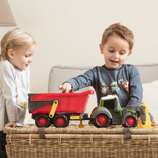 Dickie Happy Fendt Tractor Agricultural Pickup Truck