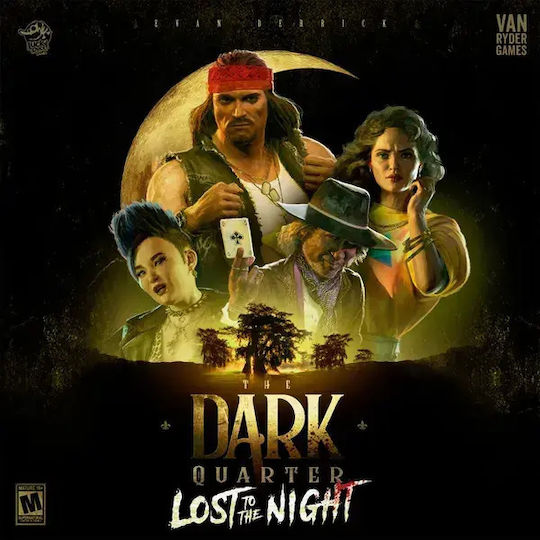 Επέκταση Παιχνιδιού The Dark Quarter: Lost to the Night για 1-4 Παίκτες 18+ Ετών Lucky Duck Games