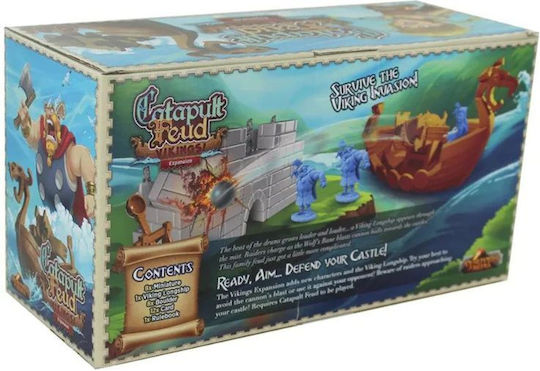 Game Expansion Catapult Feud: Vikings for 2 Players 14+ Years Old (EN) Vesuvius Media