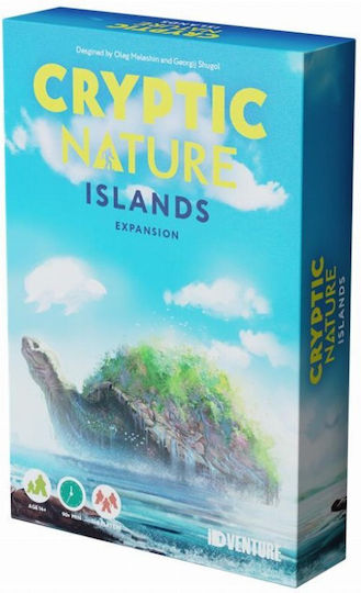 Game Expansion Cryptic Nature - Islands for 1-4 Players 14+ Years Old (EN) iDventure