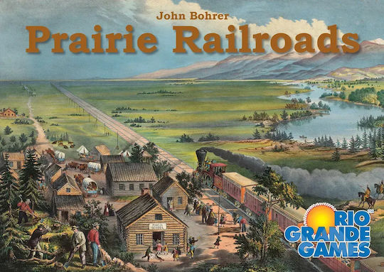 Настолна игра Prairie Railroads за 3-5 играчи 12+ години (EN) Rio Grande Games