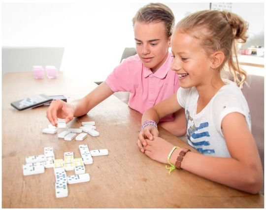 Επιτραπέζιο Παιχνίδι Double 6 Dominoes για 2-4 Παίκτες 6+ Ετών Ambassador