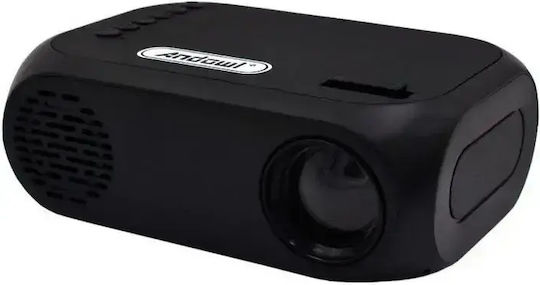 Andowl QHD100 Mini Projector LCD Full HD Λάμπας LED με Ενσωματωμένα Ηχεία