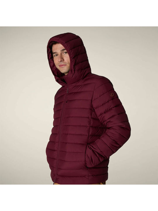 Jacket Puffer Wine Red