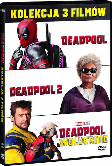 Deadpool Package 1-3 3 Dvds