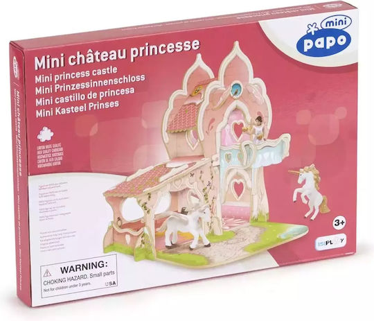 Papo Jucărie Miniatură Mini Isiplay Princess Castle 24cm.