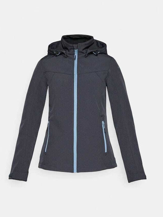 Brenham Softshell Γυναικείο Μπουφάν Γκρι