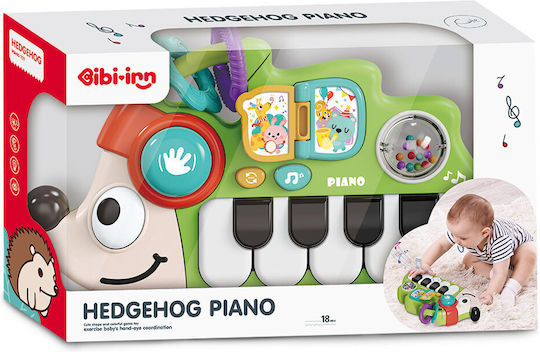 Musical Instrument Hedgehog Interactive with Music and Sounds for 18+ Months