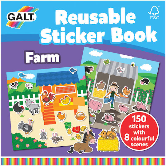 Galt Toys Stickers Farm Book for Children 3+ years Years
