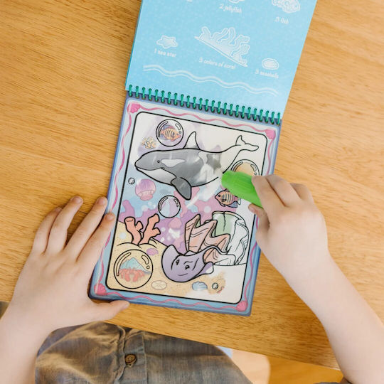 Melissa & Doug Παιδική Χειροτεχνία Water Wow! - Animals
