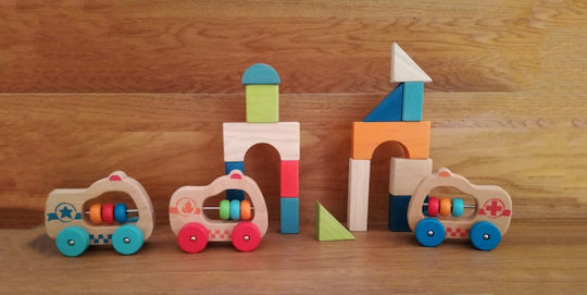 Egmont Vehicle made of Wood for 12++ Months (Various Designs/Assortments of Designs) 1pc