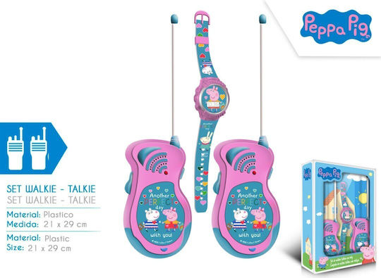 Kids Licensing Детски Уоки-Токи Peppa Pig За 3+ Години