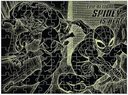 Puzzle pentru Copii 100buc Spiderman