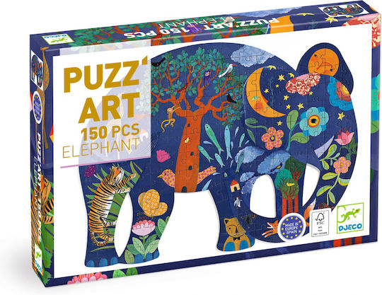 Puzzle pentru Copii Elefant pentru 6+ Ani 150buc Djeco