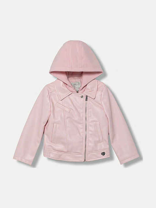 Παιδικό Μπουφάν με Κουκούλα Pink