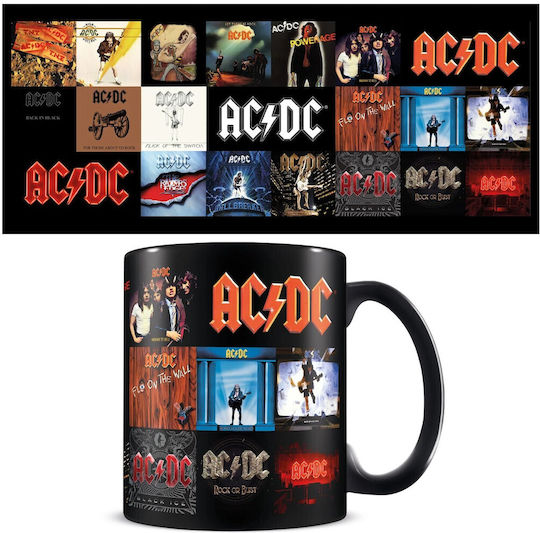 Ac Dc Classic Albums Gift Set Mug Coaster & Keychain