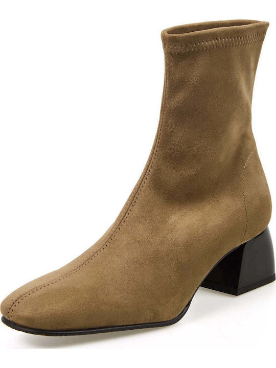 Women's Ankle Boots Beige