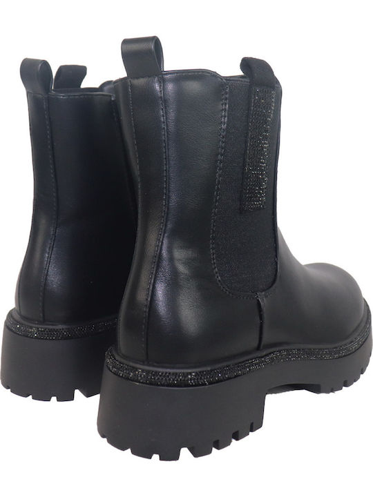 Stiefeletten Damen Schwarz