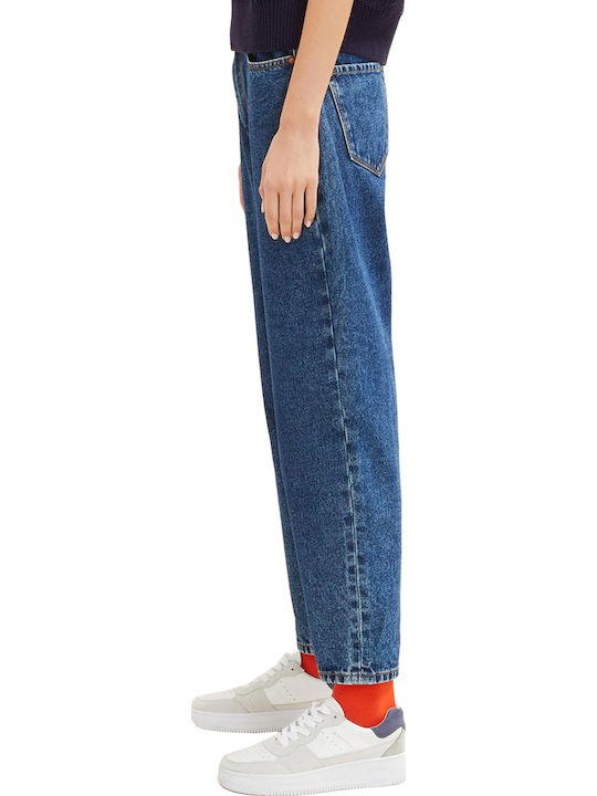 High Waist Women's Jean Trousers Dark Stone Blue