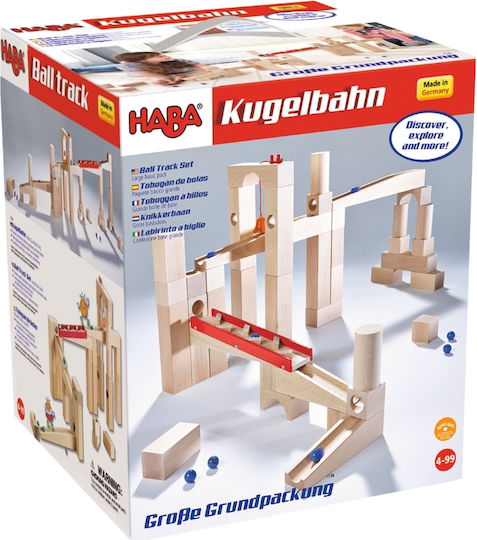 Haba Дървена Конструктивна Игра Тобоган с топки