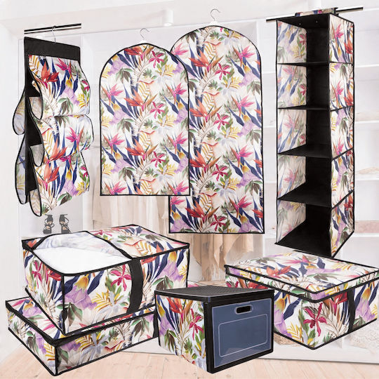 Guess Fabric Hanging Clothes Organizer 72x42cm