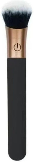 Smd Makeup Brush Stealth Vibrator G-Punkt Klitoral & Nippel Δονητής 10 Vibrationsmodi 17cm Schwarz Gold