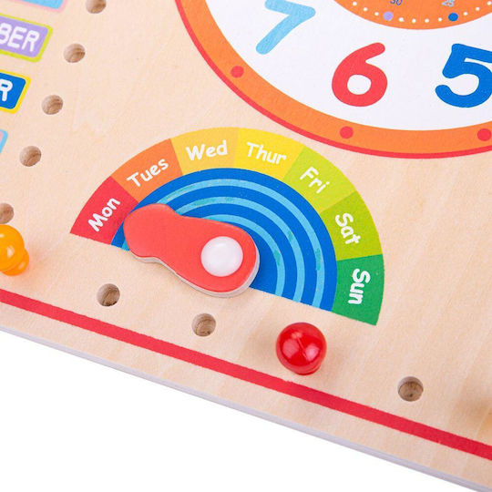 Bigjigs Toys Calendar Months Days Date Time