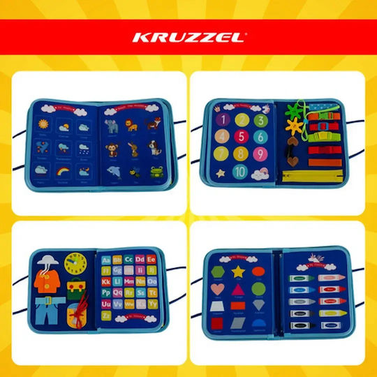 Kruzzel Montessori Εκπαιδευτικό Παιχνίδι Γράμματα & Αριθμοί για 3+ Ετών