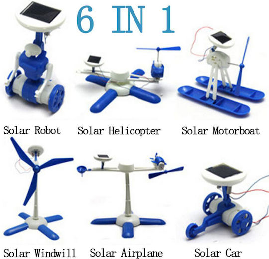 Ηλιακό Ρομπότ 6 Σε 1 Educational Game Robotics for 10+ years old Years Old
