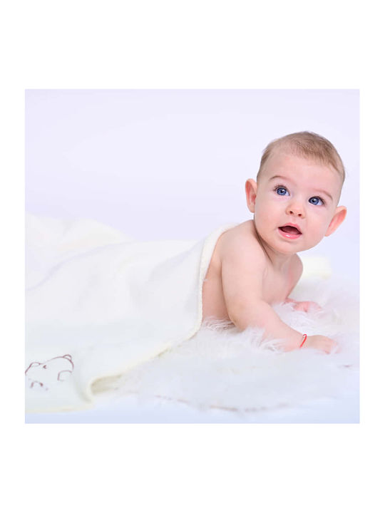 Lorelli Blanket Nursery Swaddling Blankets Polar Star Fleece Blue 75x100cm