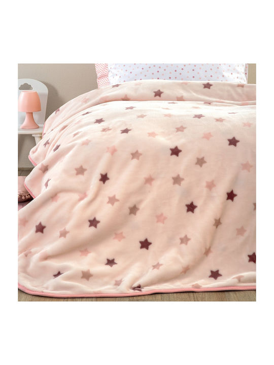 Palamaiki Blanket Nursery Swaddling Blankets Velvet Pink 80x90cm
