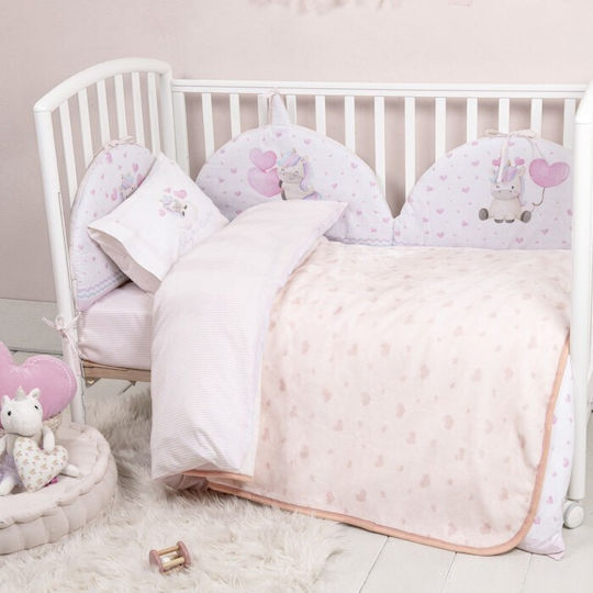 Nima Blanket Nursery Swaddling Blankets Velvet Pink 80x110cm