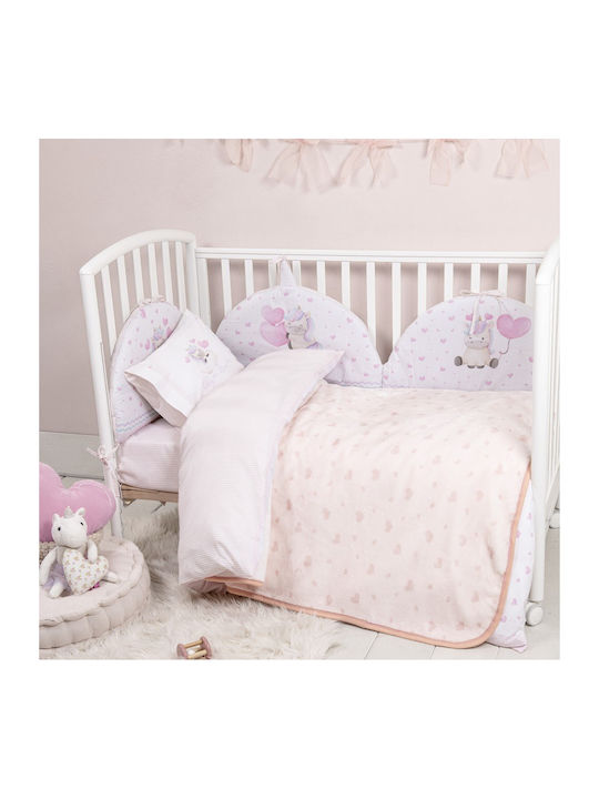 Nima Blanket Nursery Swaddling Blankets Velvet Pink 80x110cm