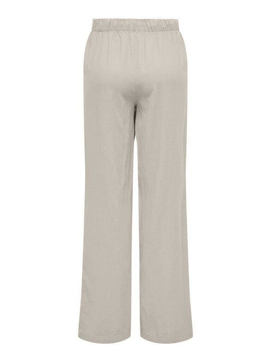 Mw Damen Leinen Hose Ecru