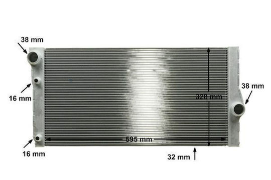 Kühler Motor Kühlung Mahle Cr 1147 000p