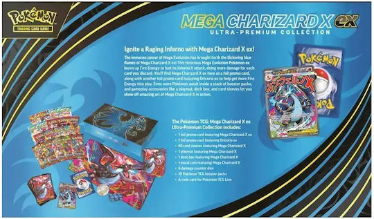 Pokemon Mega Charizard X Ex Ultra-premium Collection