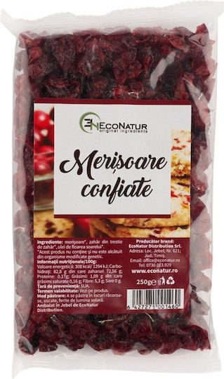 Cranberries Îndulcite 250g Econatur