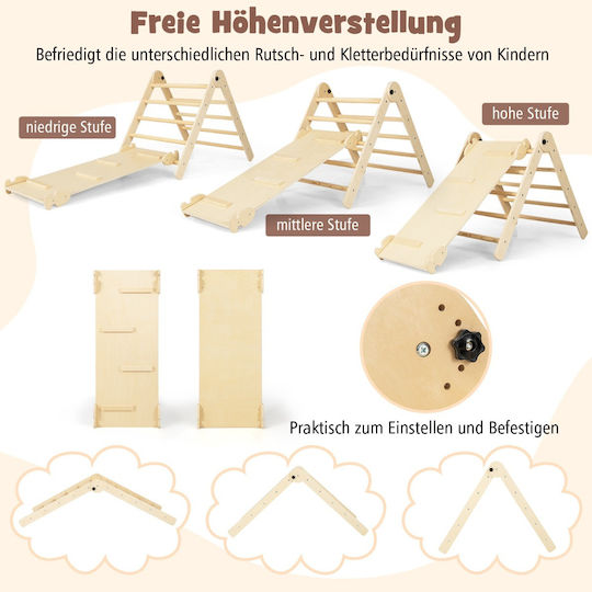 Lernturm aus Holz Costway