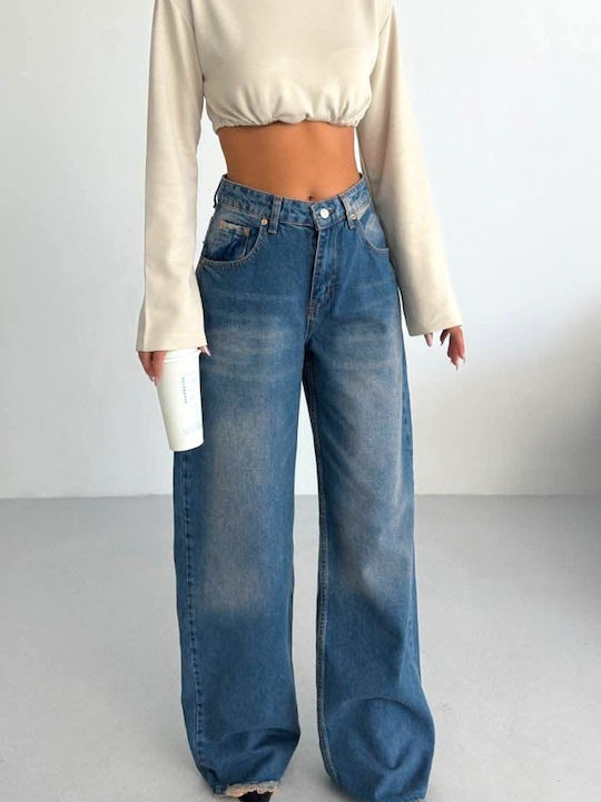 Women's Jean Trousers in Wide Line