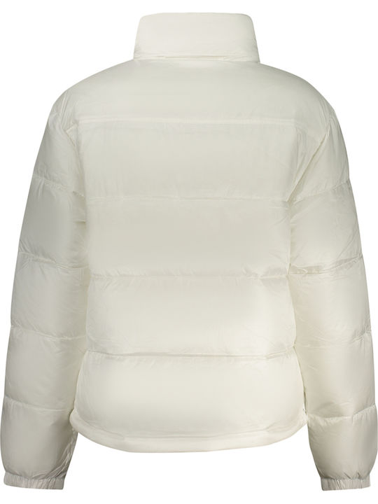 Damen Puffer Jacke für Winter White