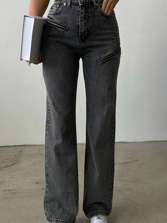 Femei Din material textil Pantaloni Gri