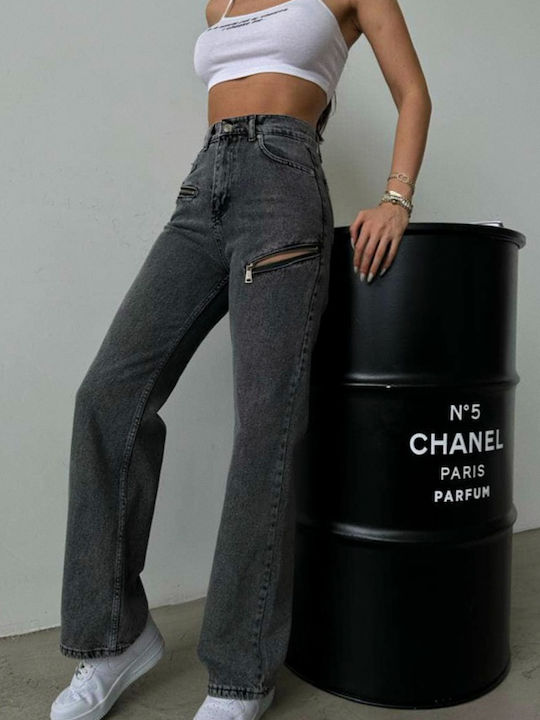 Femei Din material textil Pantaloni Gri