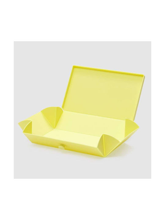 Uhmm Δοχείο Φαγητού Σιλικόνης Κίτρινο 18x10cm