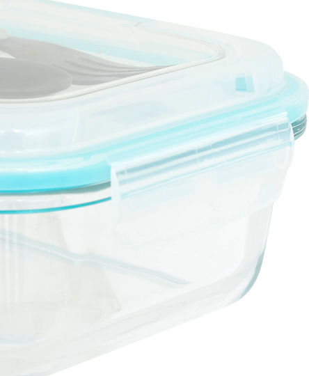 5Five Microwave Glass Lunch Box Transparent 1000ml