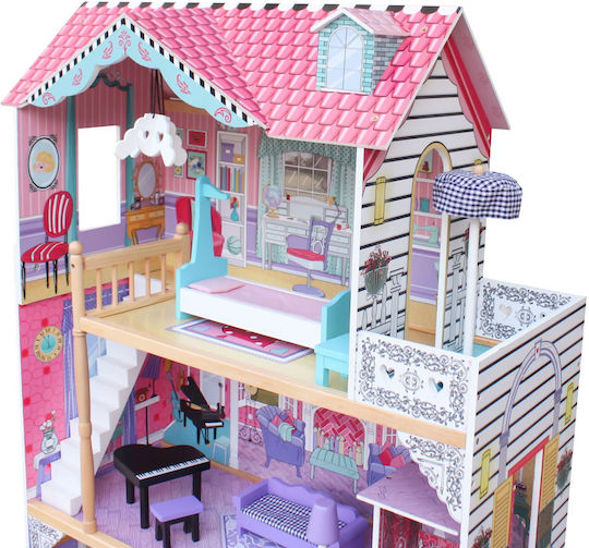 Joyland Căsuță de păpuși cu mobilier