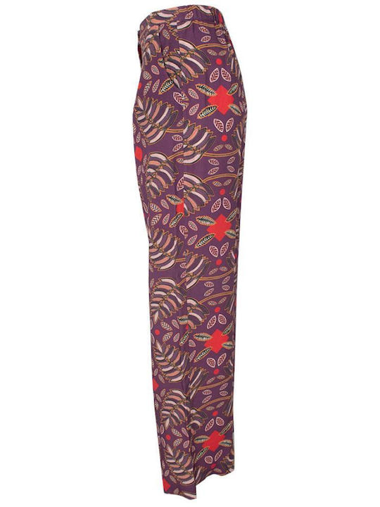 Damen Stoff Hose mit Gummizug