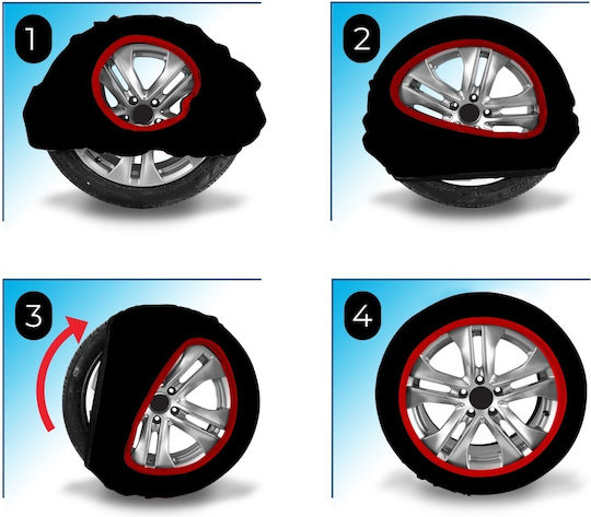 Maranello Super X 3D Pături de Zăpadă Antiderapante 3XL 2buc