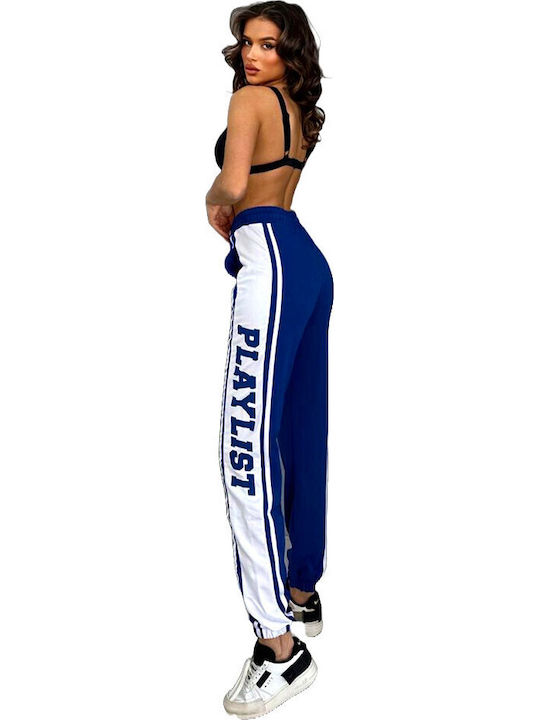 Pantaloni de Trening Albastru