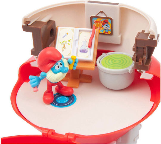 Giochi Preziosi The Magic Mushroom House with Magic Key Smurfs for 3+ Years 15cm (Miscellaneous Designs)