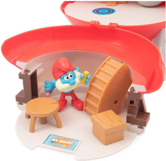 Giochi Preziosi The Magic Mushroom House with Magic Key Smurfs for 3+ Years 15cm (Miscellaneous Designs)